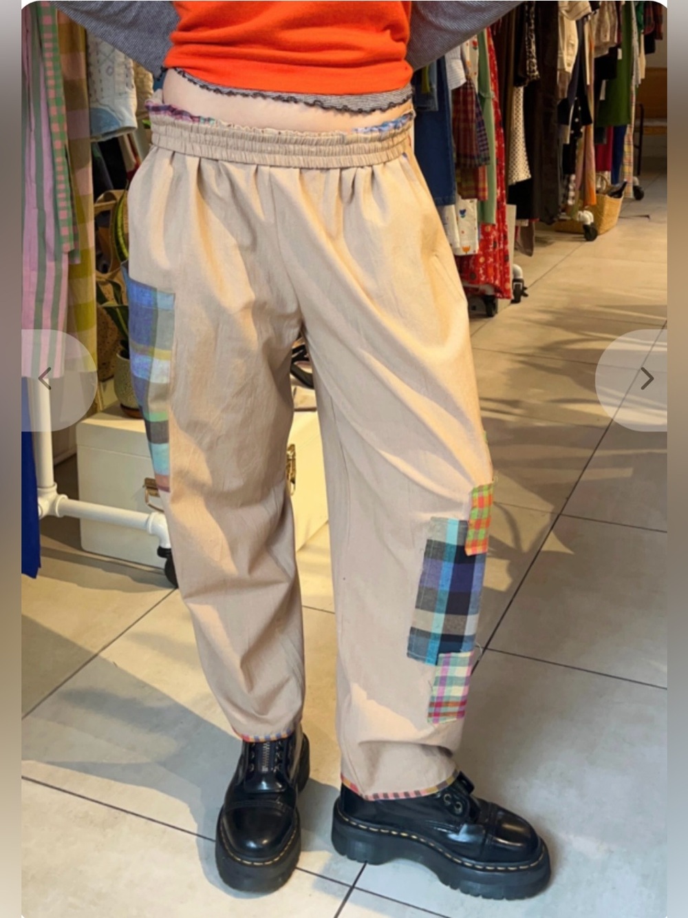 Rujuta Sheth Collage Pant Size Small